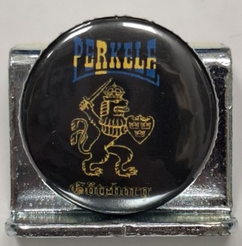 Przypinka. 67. Perkele lew