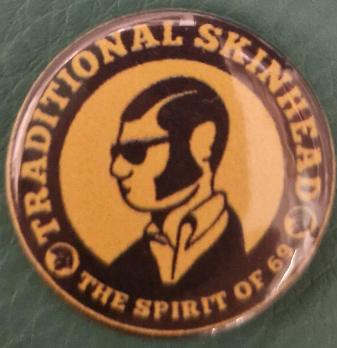 Przypinka. Traditional Skinhead
