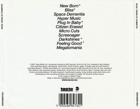 Muse "Origin Of Symmetry" CD
