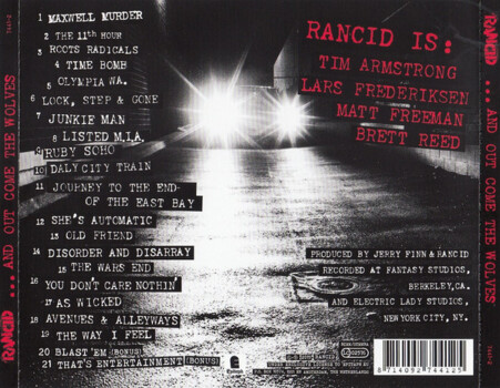 Rancid  "...And Out Come The Wolves"