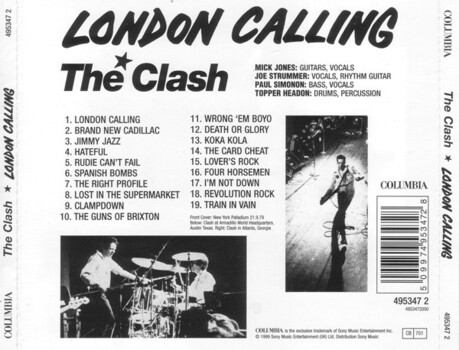 The Clash "London Calling"