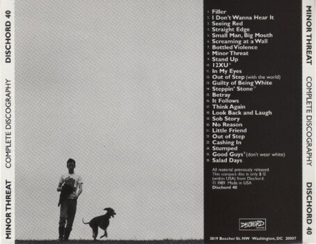 Minor Threat "Complete Discography"