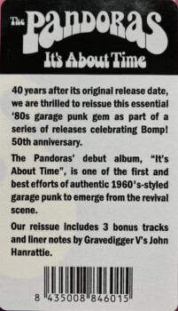 The Pandoras "It's About Time"