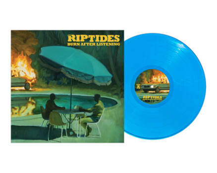 The Riptides "Burn After Listening" (Aqua Blue)