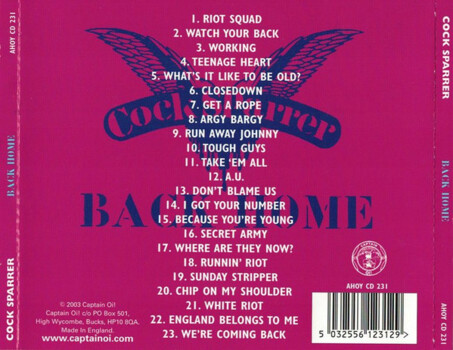 Cock Sparrer "Back Home"