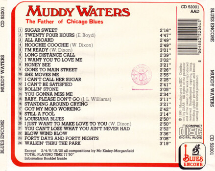 Muddy Waters "The Father Of Chicago Blues"