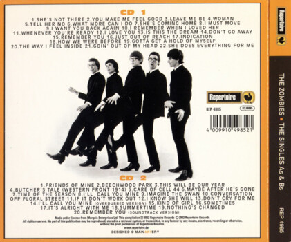 The Zombies "The Singles As & Bs"