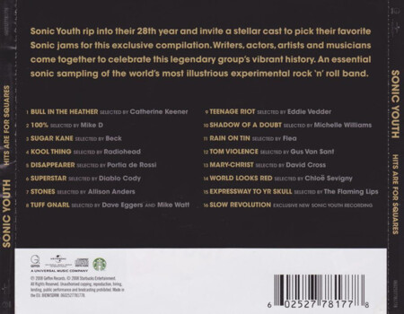 Sonic Youth "Hits Are For Squares"