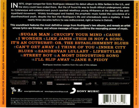 Rodriguez "Searchign For A Sugar Man (Original Motion Picture Soundtrack)"