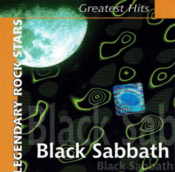 Black Sabbath "Greatest Hits"