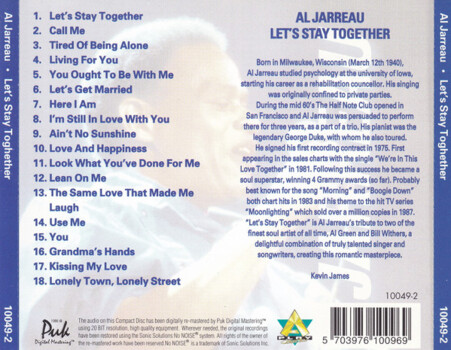 Al Jarreau "Let's Stay Together"