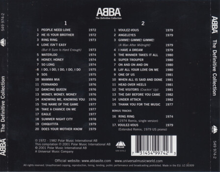 ABBA "The Definitive Collection"