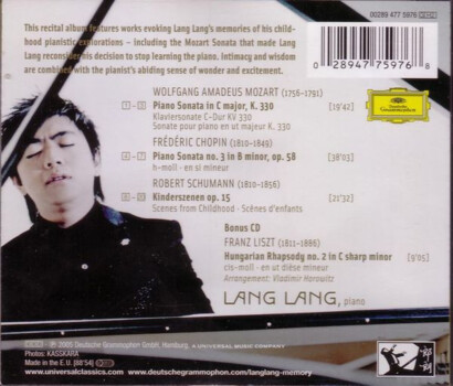 Lang Lang "Memory"