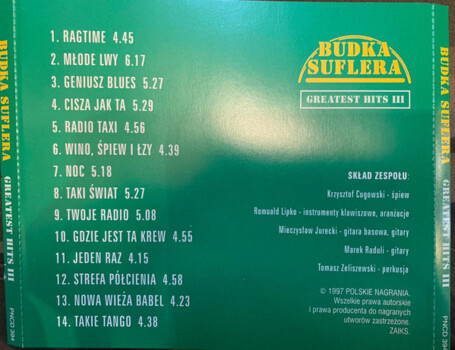 Budka Suflera "Greatest Hits III"