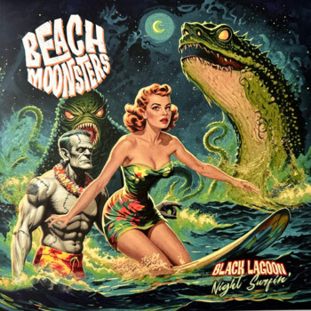 Beach Moonsters "Black Lagoon Night Surfin’"