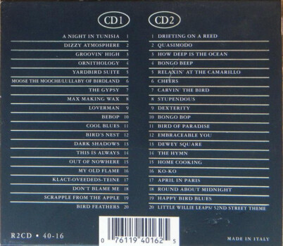 Charlie Parker "The Gold Collection: 40 Classic Performances"