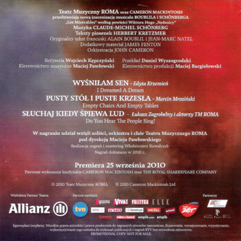 Artyści Teatru Roma "Les Miserables"