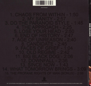 Bad Religion "Age Of Unreason"