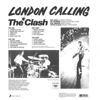 The Clash "London Calling" 2LP