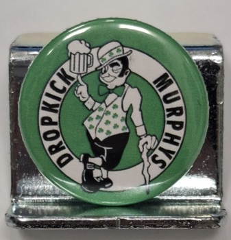 Przypinka. 55.  Dropkick Murphys - irlandczyk