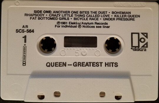 Queen "Greatest Hits" MC