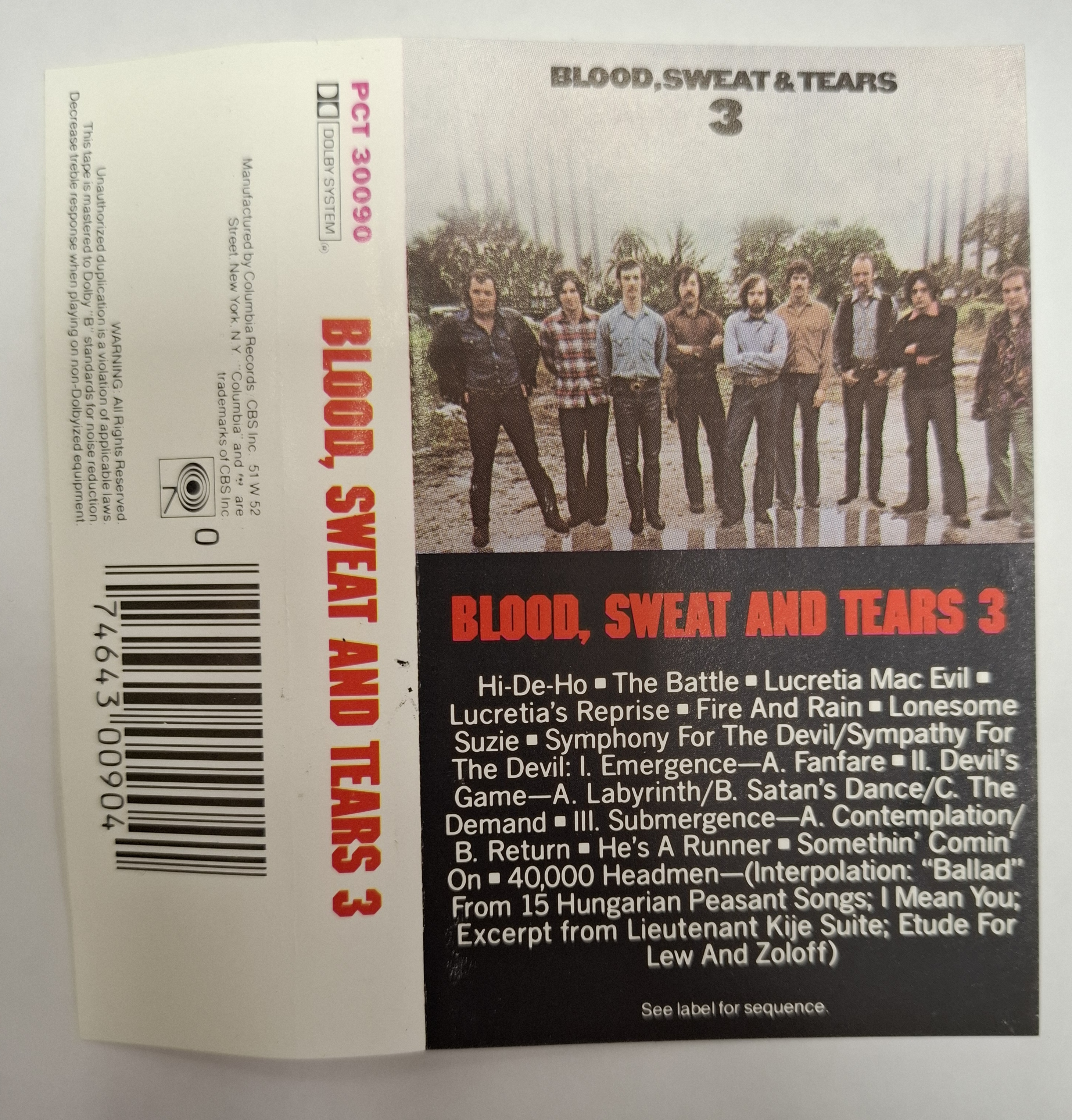 Blood, Sweat & Tears 