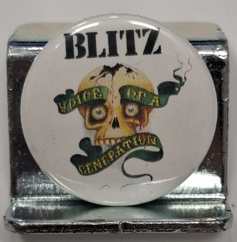 Przypinka. 105. Blitz Voice Of A Generation