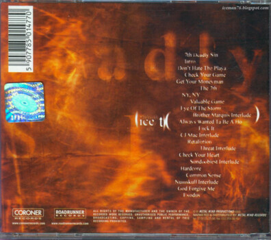 Ice-T "Seventh Deadly Sin" CD