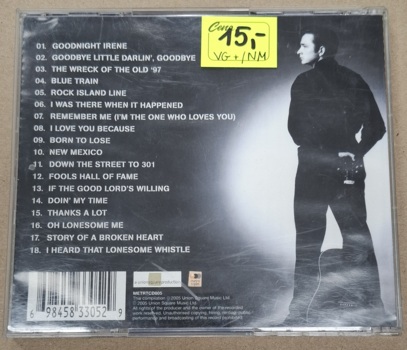 Johnny Cash "Walking The Line: The Legendary Sun Recordings" CD