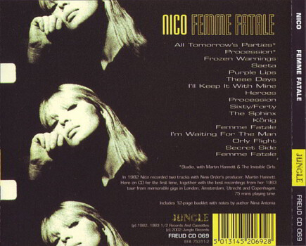 Nico "Femme Fatale" CD