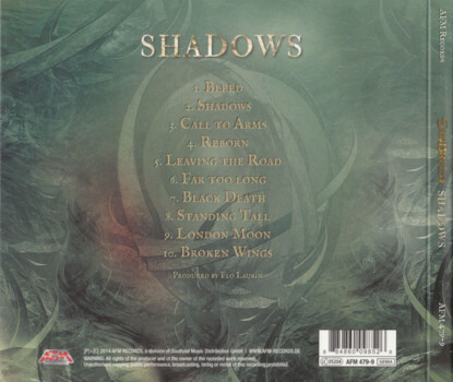 Sinbreed "Shadows" CD