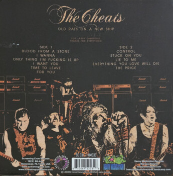The Cheats 'Old Rats On A New Ship" LP