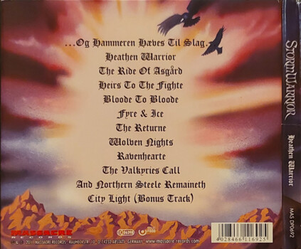 Stormwarrior "Heathen Warrior" CD