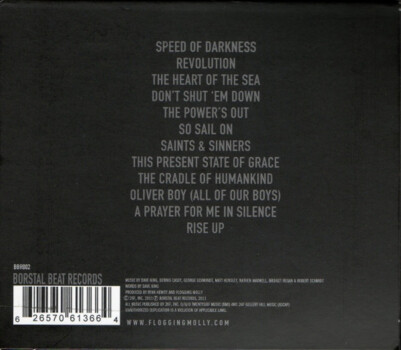 Flogging Molly "Speed Of Darkness' CD