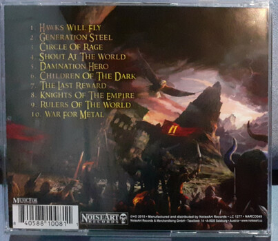 Majesty "Generation Steel" CD