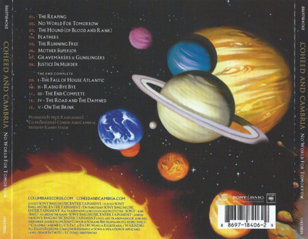 Coheed And Cambria "No World For Tomorrow" CD
