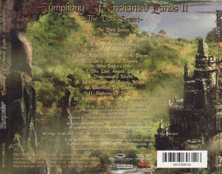 Rhapsody "Symphony Of Enchanted Lands II - The Dark Secret" CD