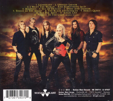 Battle Beast "Unholy Savior" CD