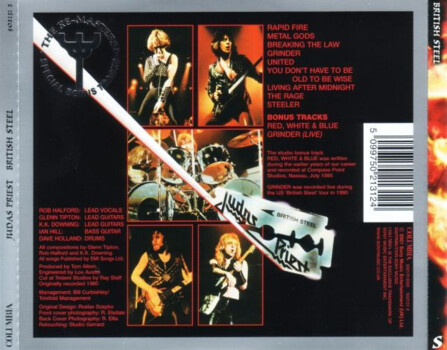 Judas Priest "British Steel" CD