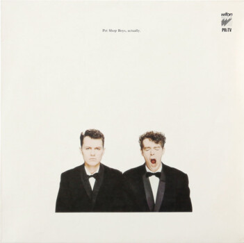 Pet Shop Boys "Actually" LP