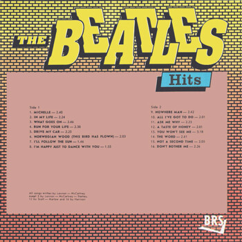 The Beatles "Hits" LP