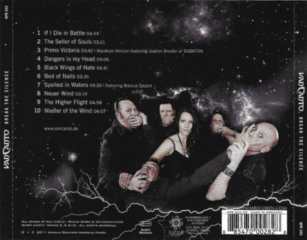 Van Canto "Break The Silence" CD