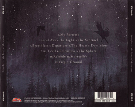 Triosphere "The Heart Of The Matter" CD
