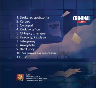 Criminal Tango "Karuzo" - CD wydanie 2