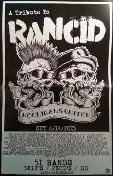 "Hooligans United: A Tribute To Rancid" V/A 3LP (Orange)