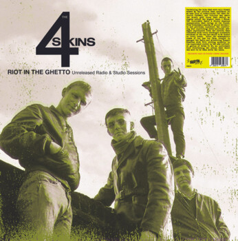 The 4 Skins "Riot In The Ghetto: Unreleased Radio & Studio Sessions" LP