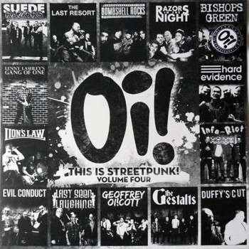 "Oi! This Is Streetpunk! Volume Four" V/A LP