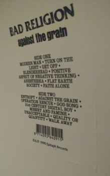Bad Religion "Against The Grain" LP