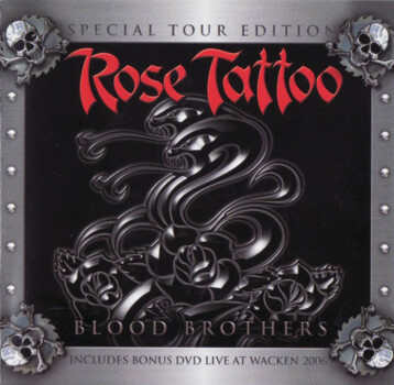 Rose Tattoo "Blood Brothers" CD/DVD