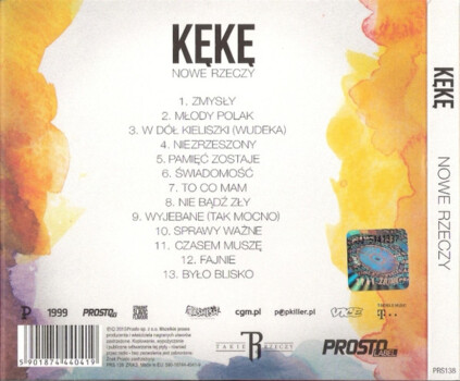 Kękę "Nowe Reczy" CD